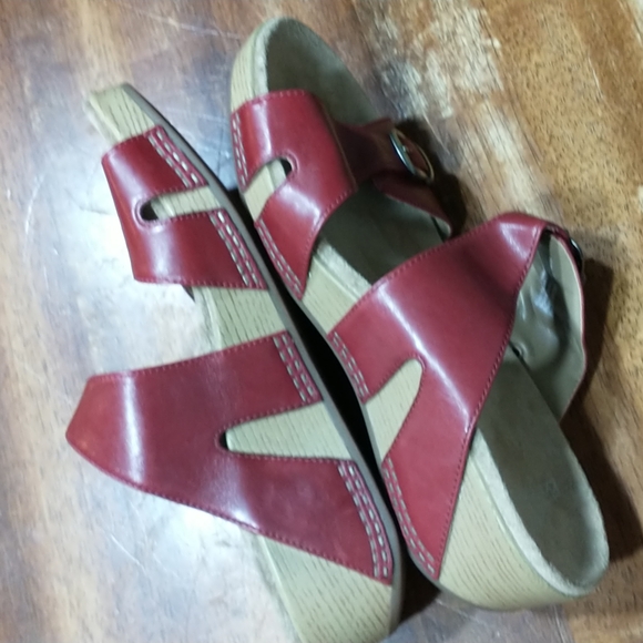 Dansko Leeann Red size 41 - Picture 3 of 6